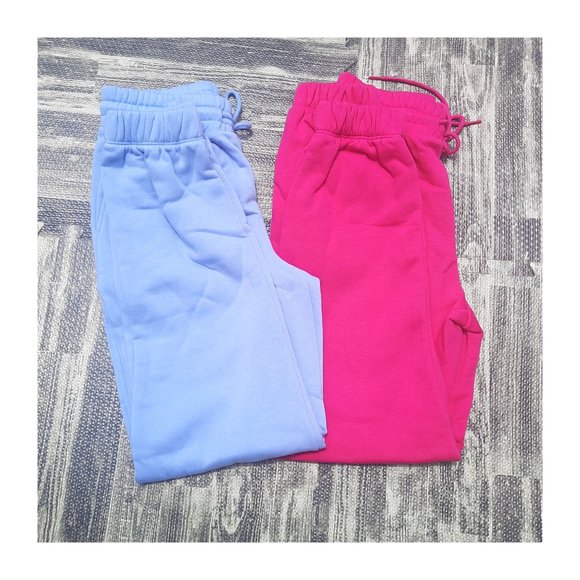 COLORFUL SWEATPANTS BUNDLE,2PACK Thick Baggy Sweatpants w/ Elastic Squeeze Ankle - Picture 4 of 15